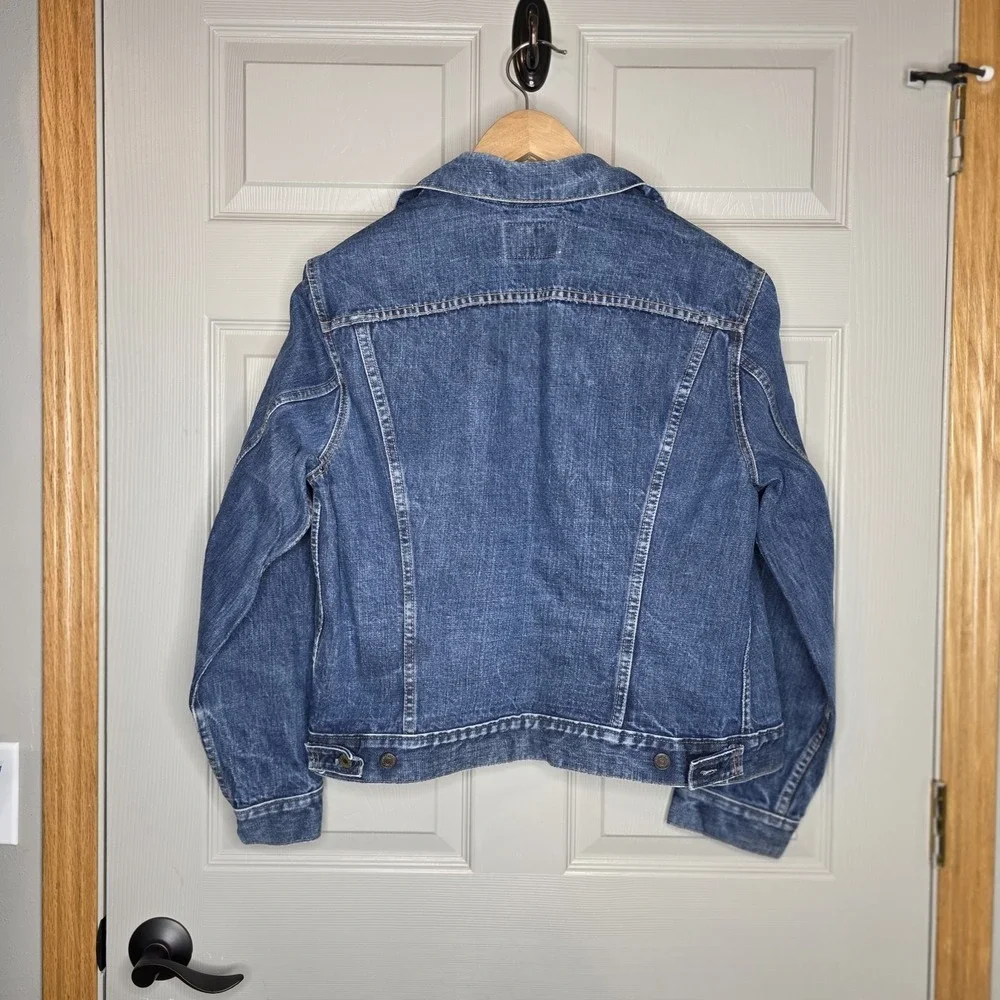 Vintage Levi's Type 3 Medium Blue Denim Trucker Jacket 70505 0217 USA Size 44 - Picture 6 of 11